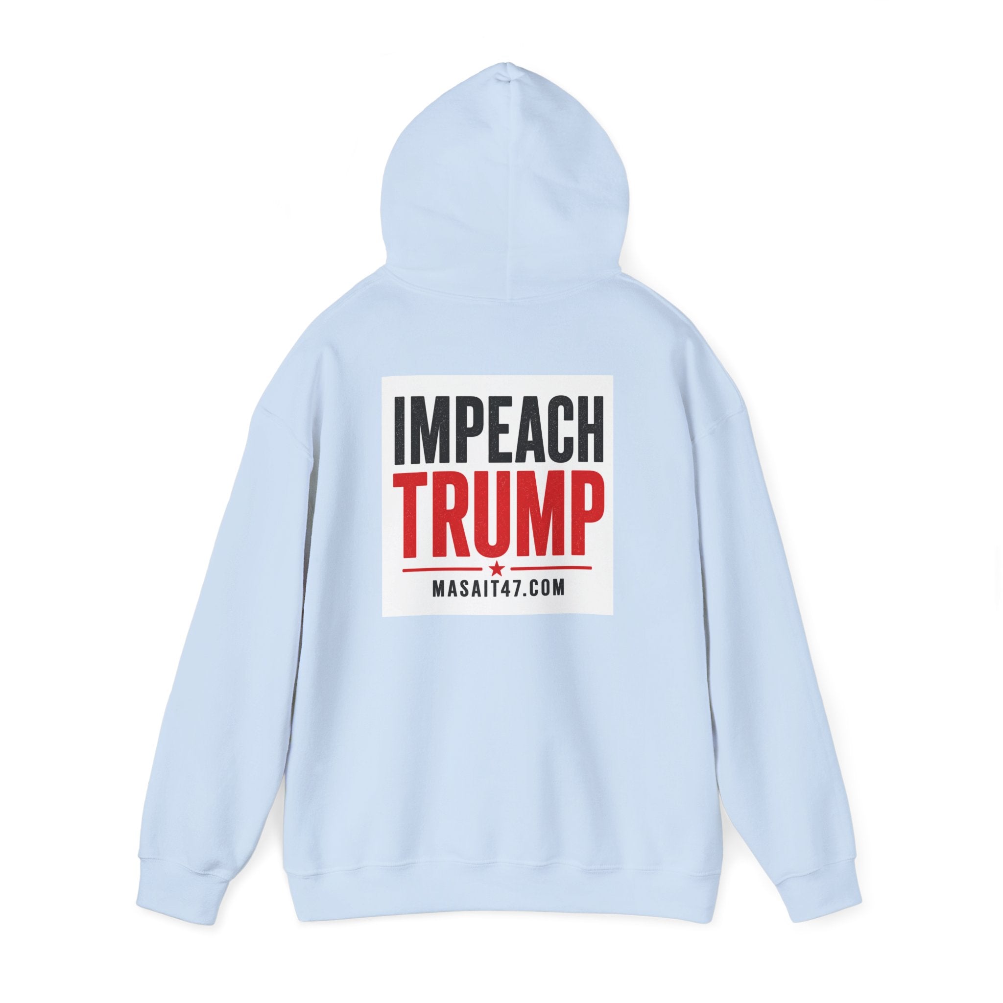 Impeach Trump Hoodie — MASAIT Classic Logo Hoodie
