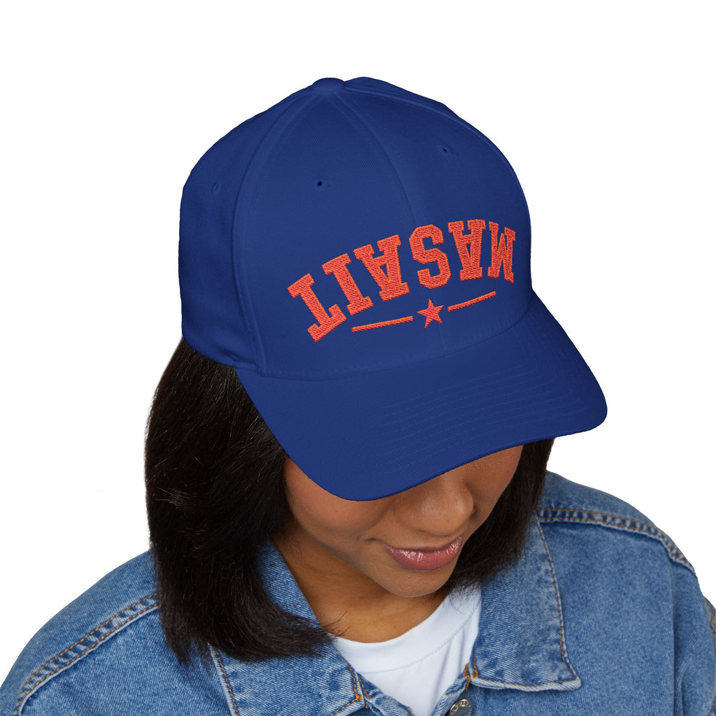 Stand out and support the movement with the official Upside Down MASAIT Baseball Hat