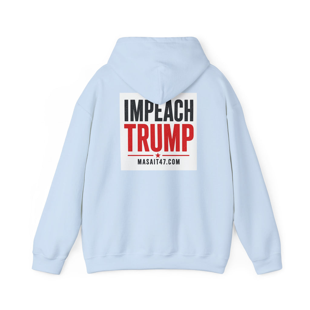 Impeach Trump Hoodie — MASAIT Classic Logo Hoodie