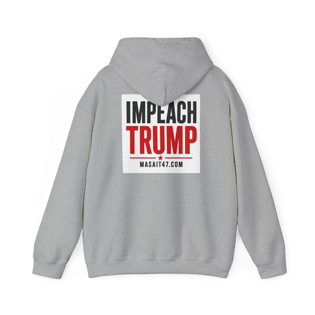 Impeach Trump Hoodie — MASAIT Classic Logo Hoodie
