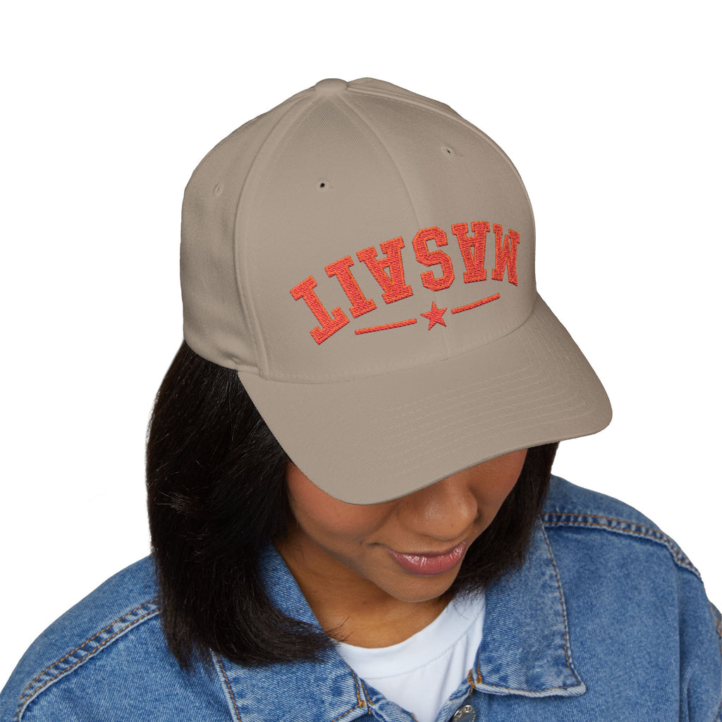 Stand out and support the movement with the official Upside Down MASAIT Baseball Hat