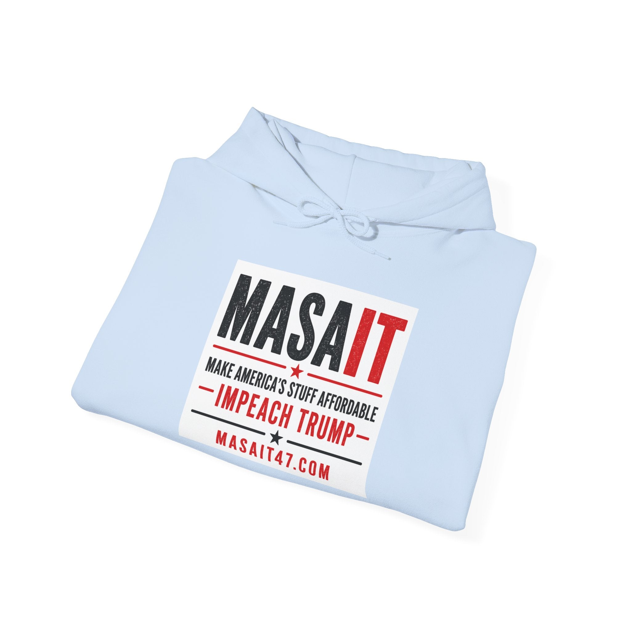 Impeach Trump Hoodie — MASAIT Classic Logo Hoodie