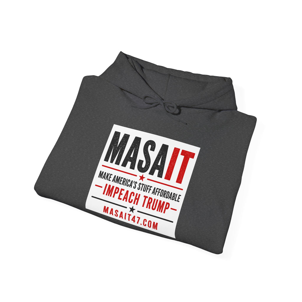 Impeach Trump Hoodie — MASAIT Classic Logo Hoodie