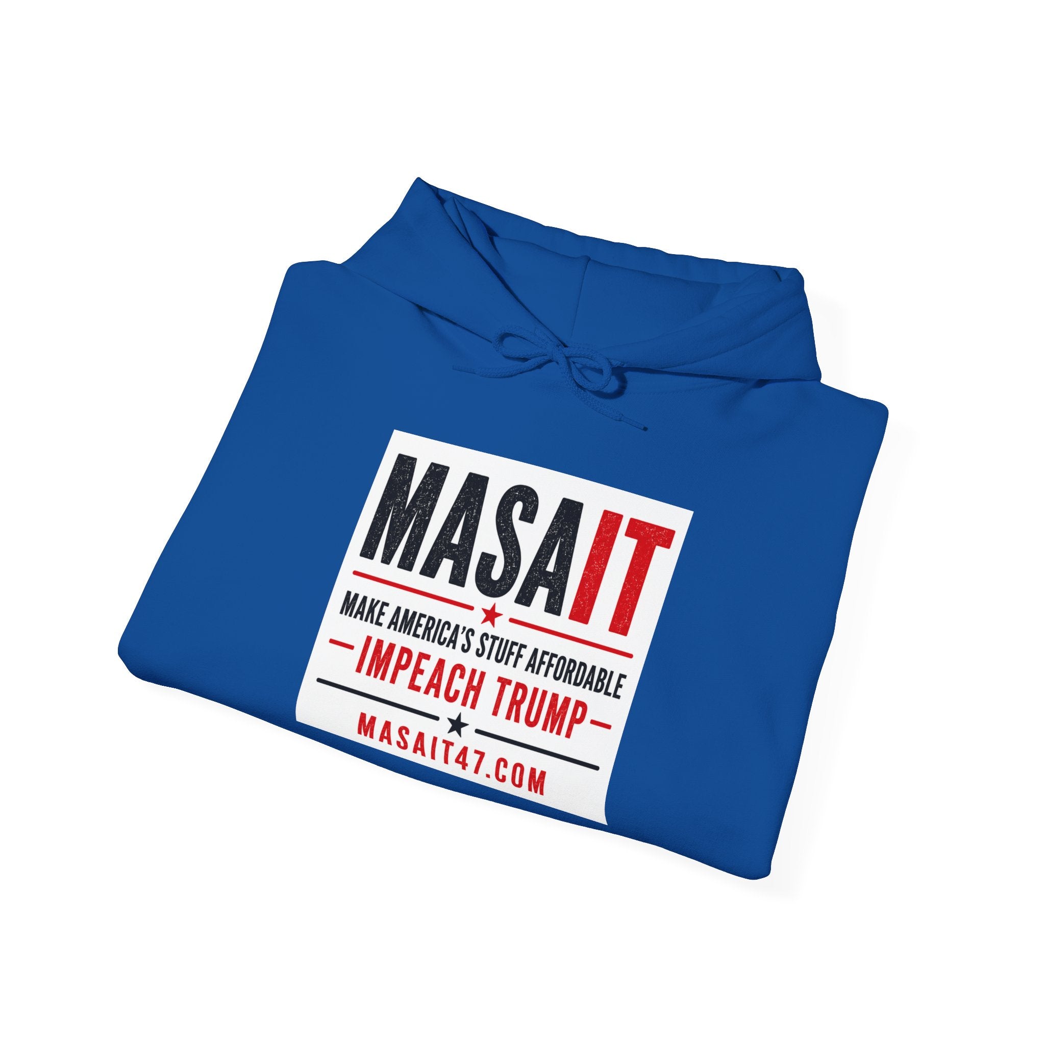 Impeach Trump Hoodie — MASAIT Classic Logo Hoodie