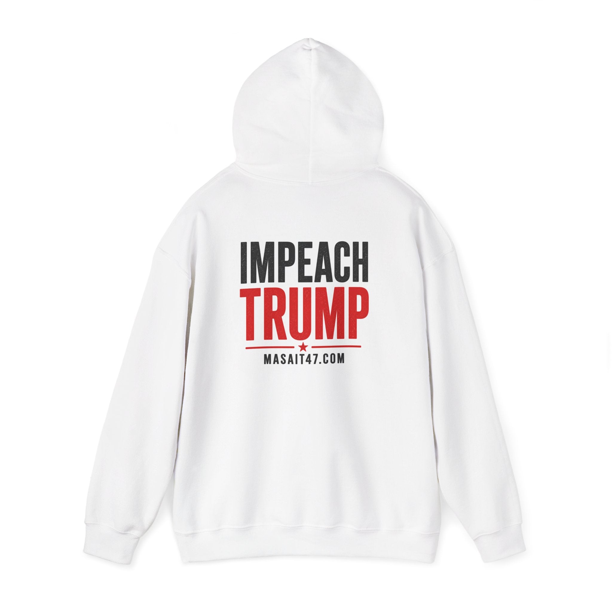 Impeach Trump Hoodie — MASAIT Classic Logo Hoodie