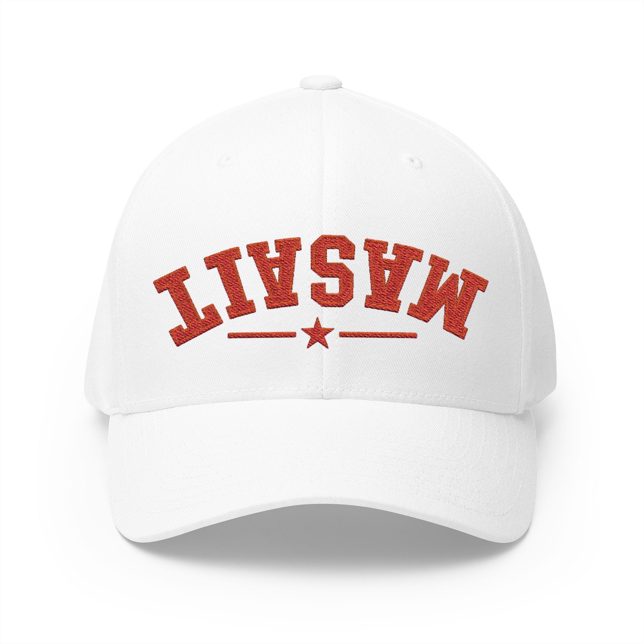 Stand out and support the movement with the official Upside Down MASAIT Baseball Hat