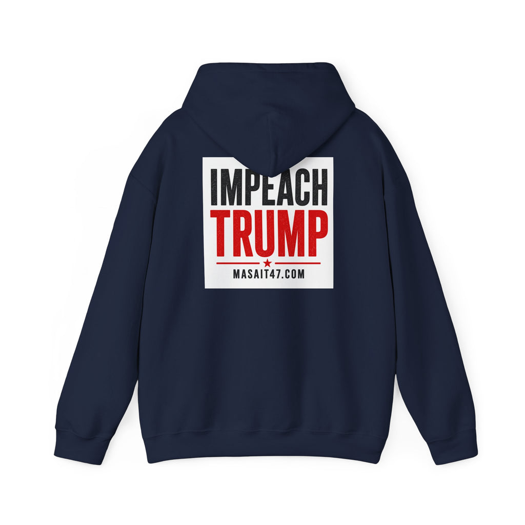 Impeach Trump Hoodie — MASAIT Classic Logo Hoodie