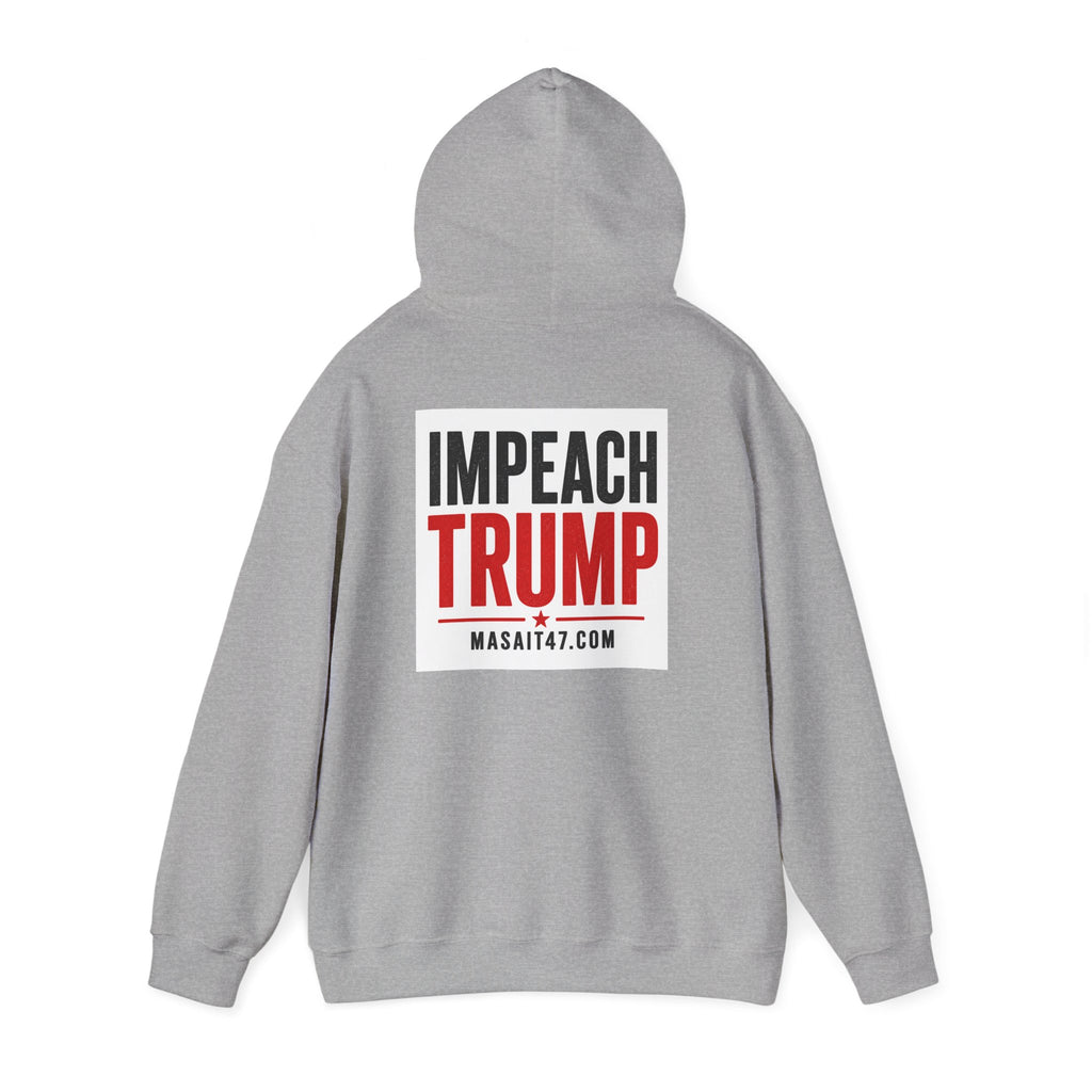 Impeach Trump Hoodie — MASAIT Classic Logo Hoodie