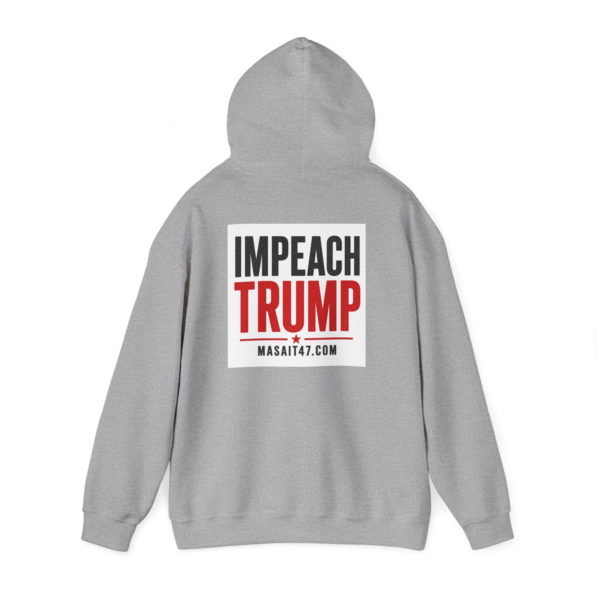 Impeach Trump Hoodie — MASAIT Classic Logo Hoodie