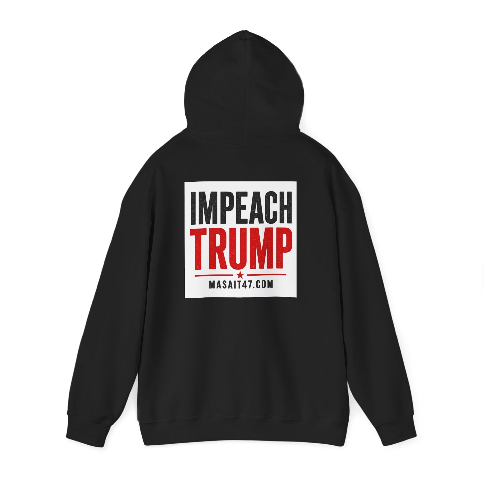 Impeach Trump Hoodie — MASAIT Classic Logo Hoodie