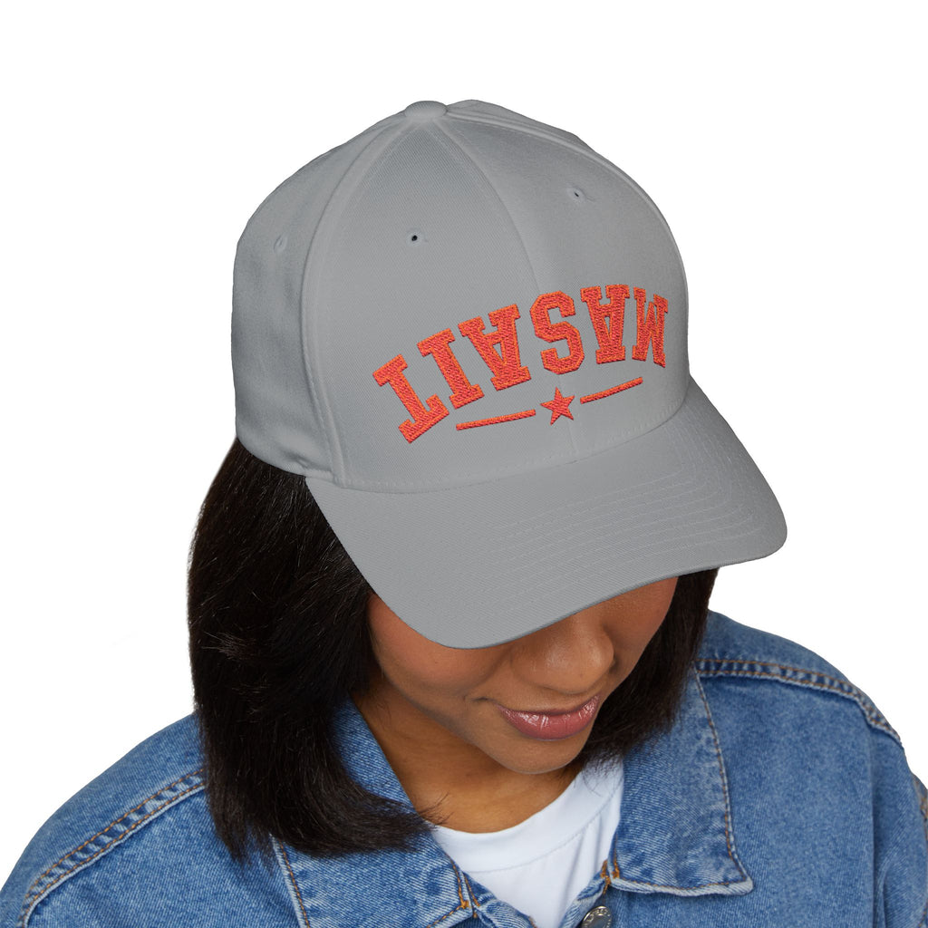 Stand out and support the movement with the official Upside Down MASAIT Baseball Hat