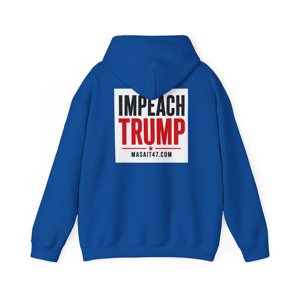 Impeach Trump Hoodie — MASAIT Classic Logo Hoodie