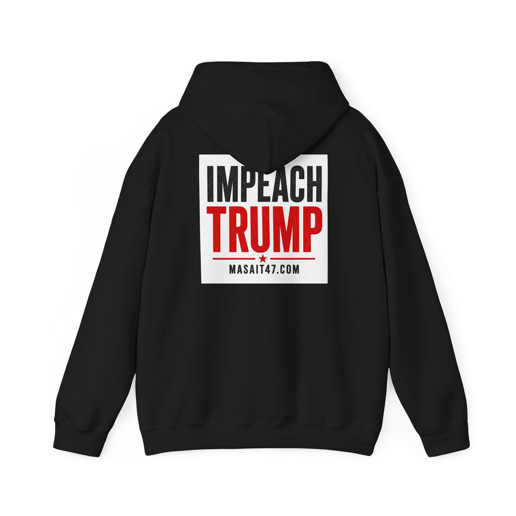 Impeach Trump Hoodie — MASAIT Classic Logo Hoodie