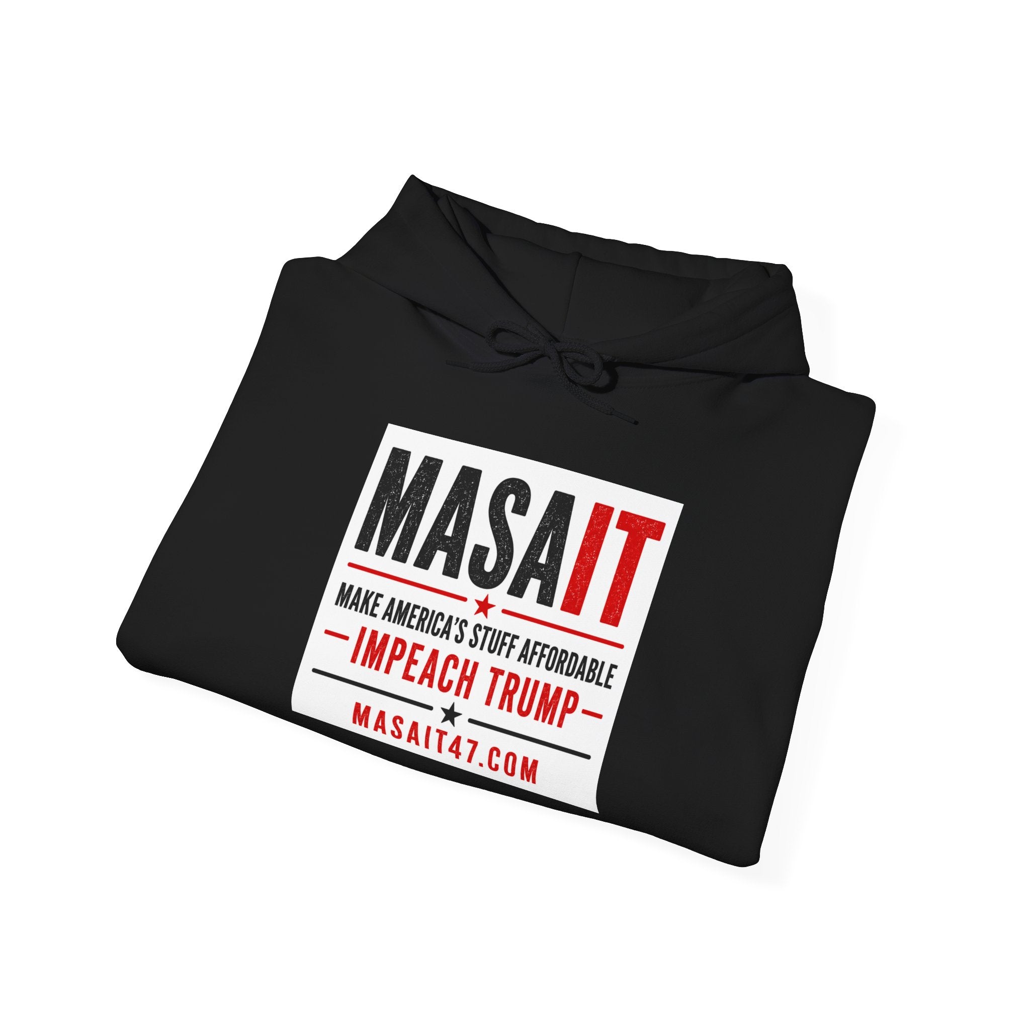 Impeach Trump Hoodie — MASAIT Classic Logo Hoodie