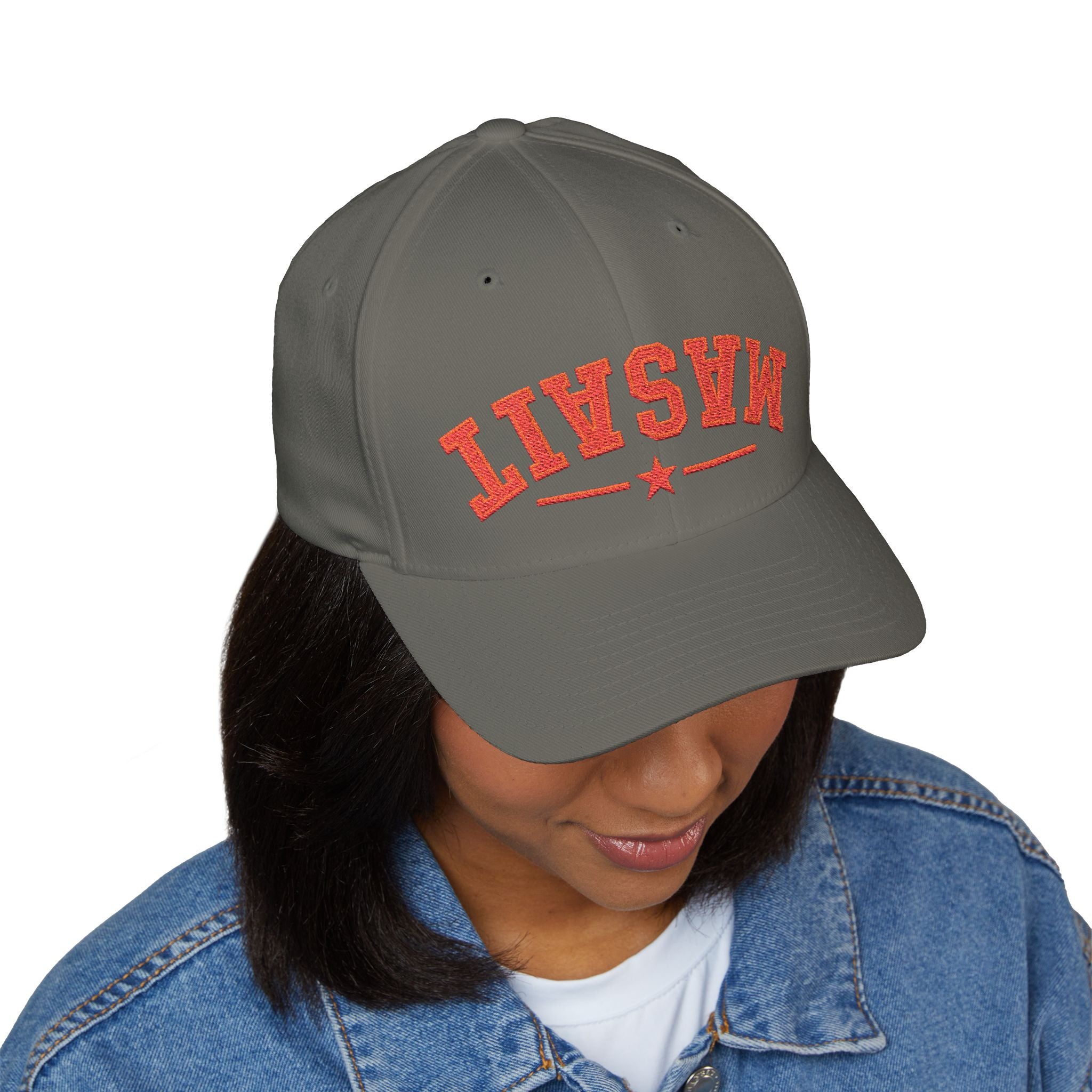 Stand out and support the movement with the official Upside Down MASAIT Baseball Hat