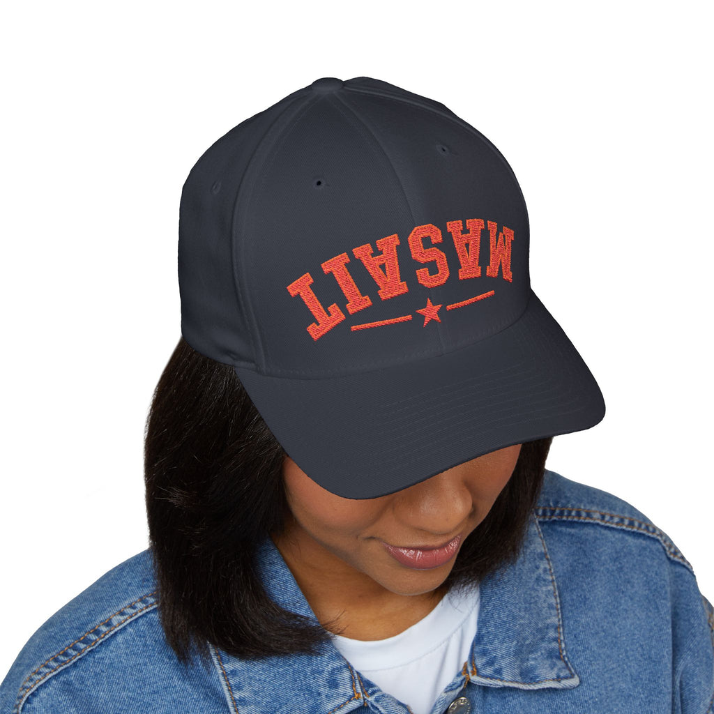 Stand out and support the movement with the official Upside Down MASAIT Baseball Hat
