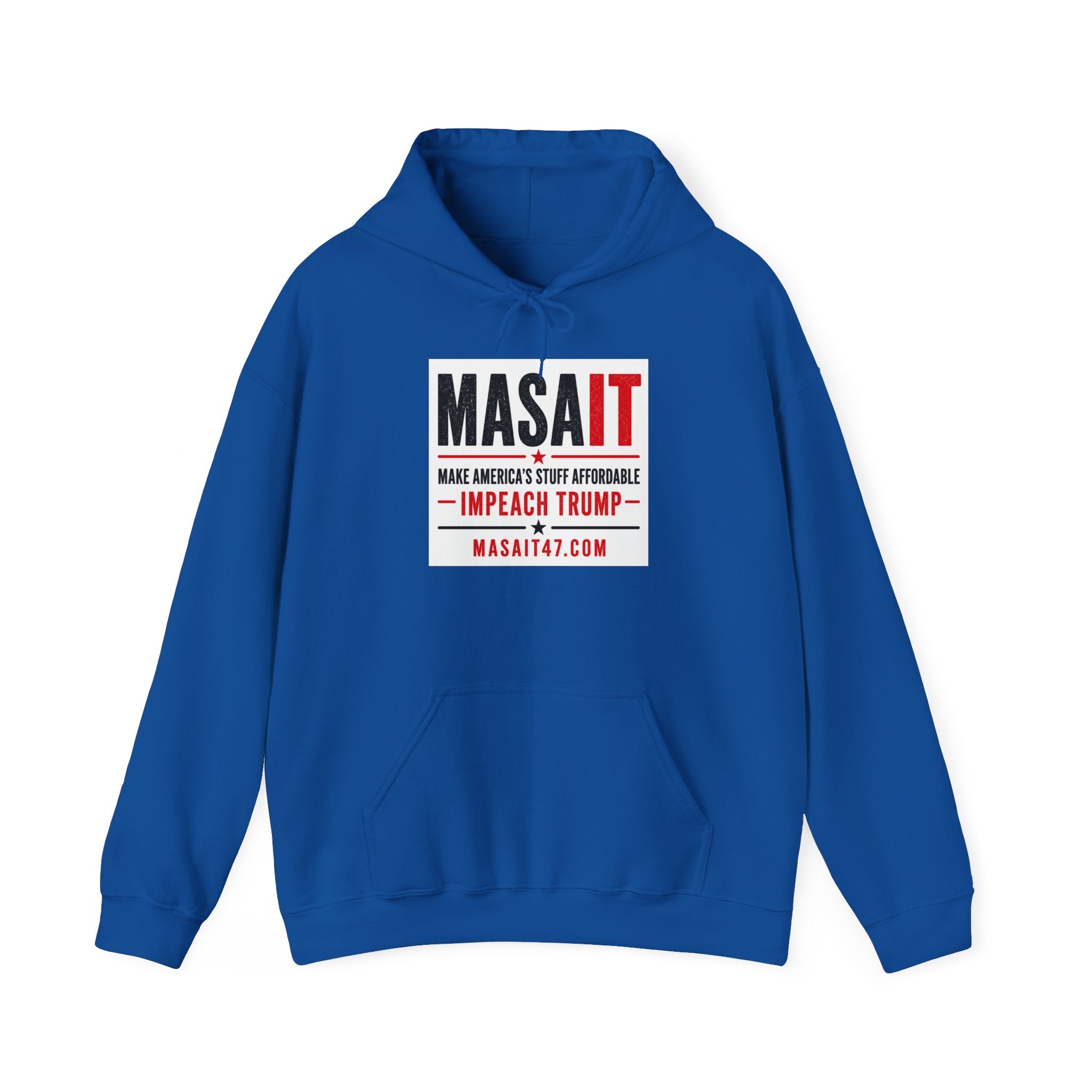 Impeach Trump Hoodie — MASAIT Classic Logo Hoodie