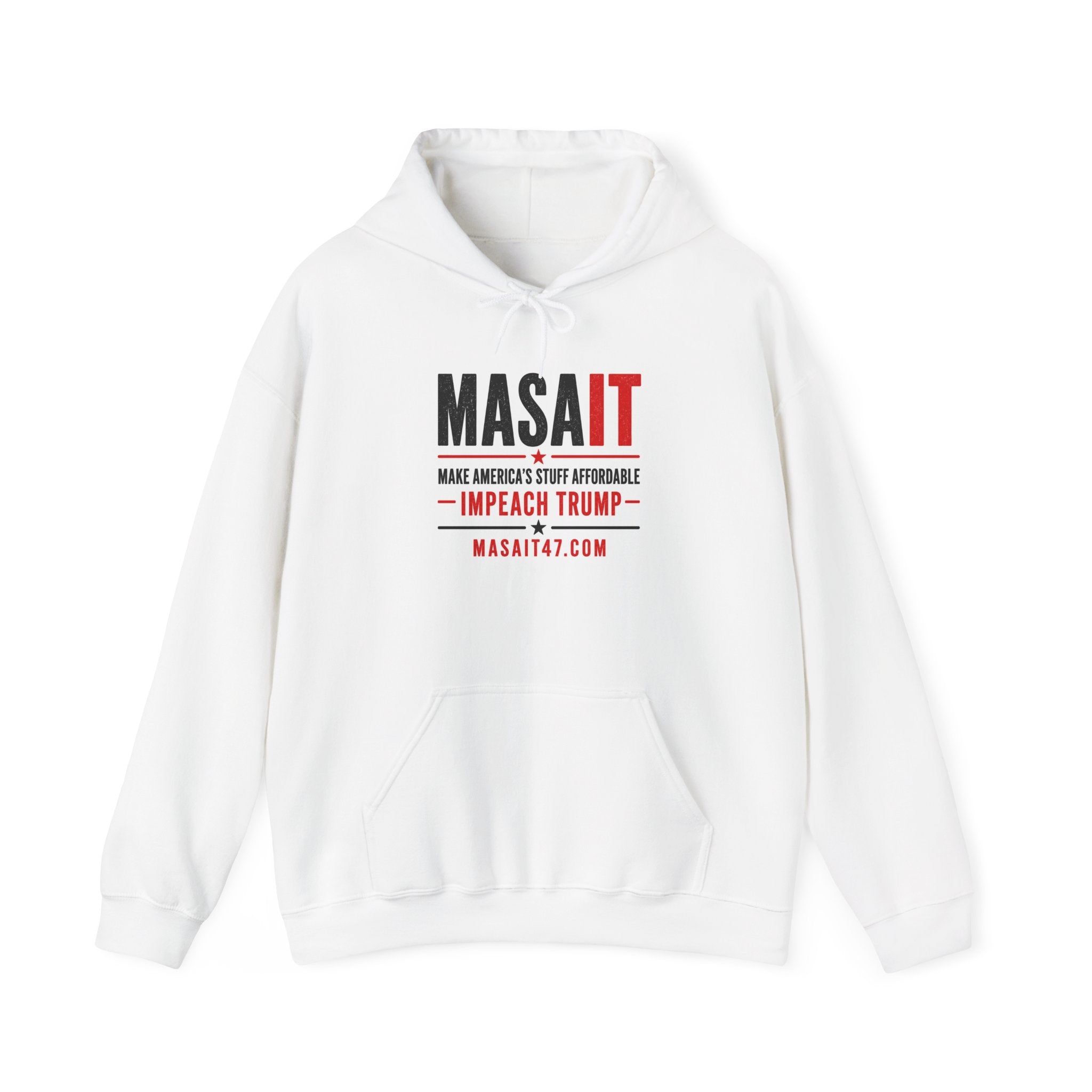 Impeach Trump Hoodie — MASAIT Classic Logo Hoodie