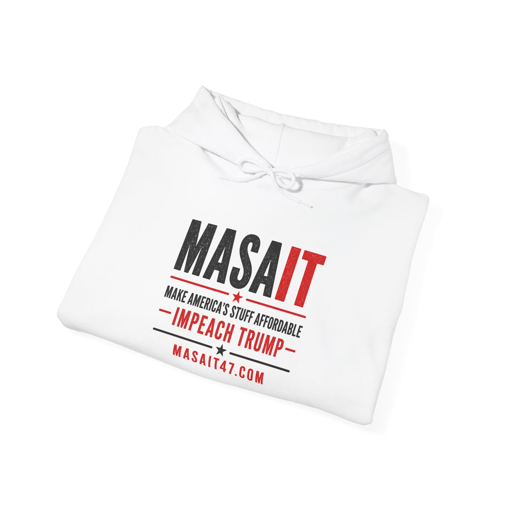 Impeach Trump Hoodie — MASAIT Classic Logo Hoodie