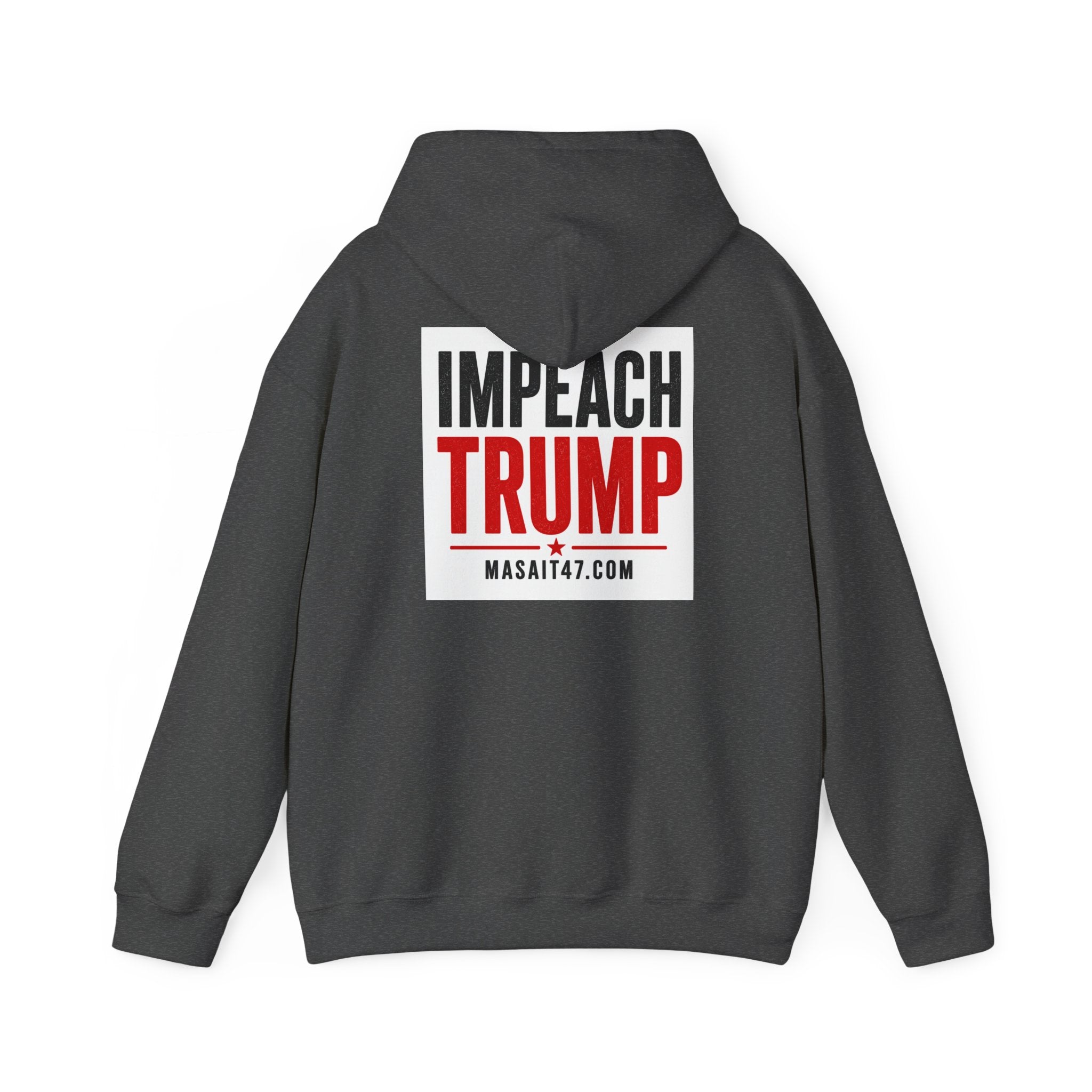Impeach Trump Hoodie — MASAIT Classic Logo Hoodie