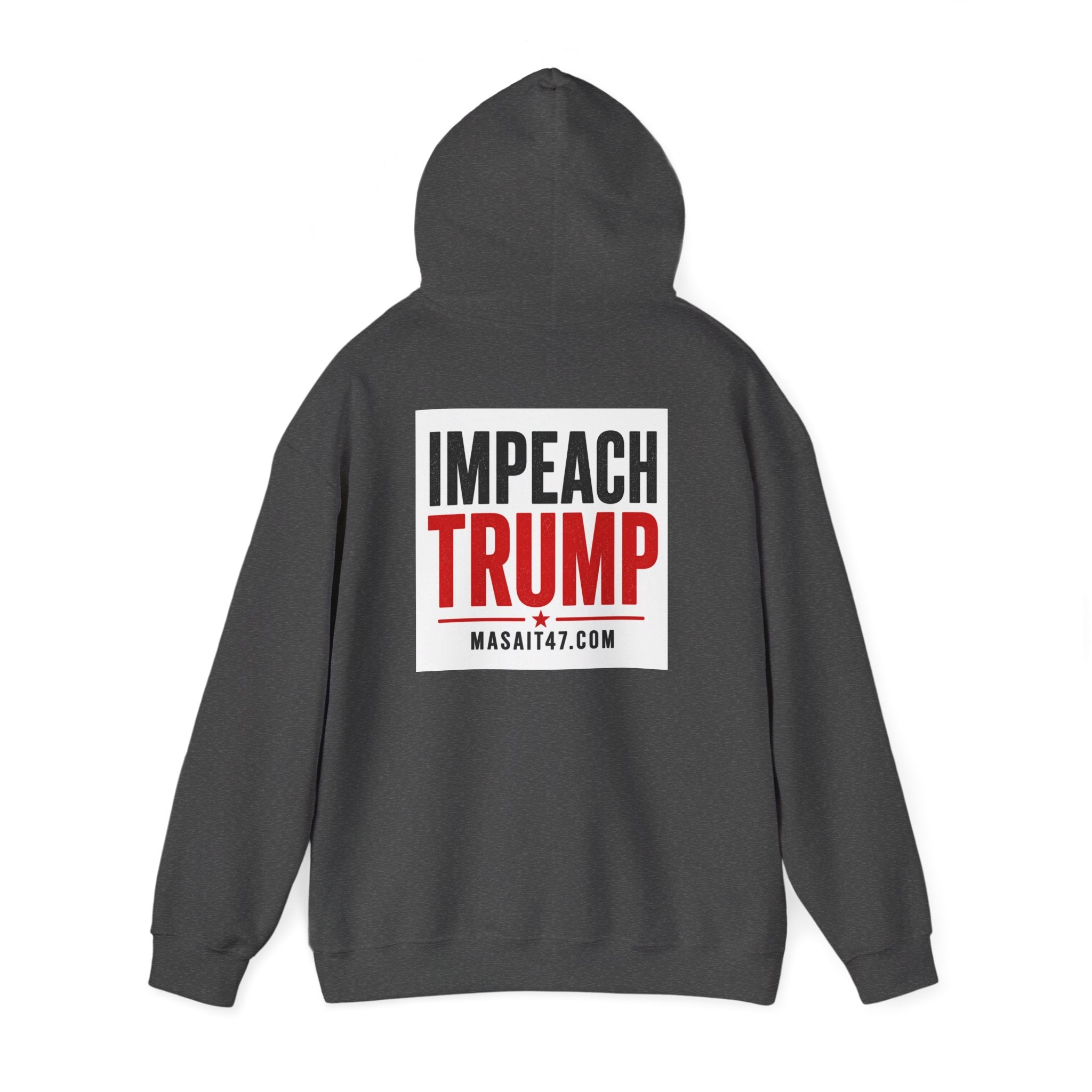 Impeach Trump Hoodie — MASAIT Classic Logo Hoodie