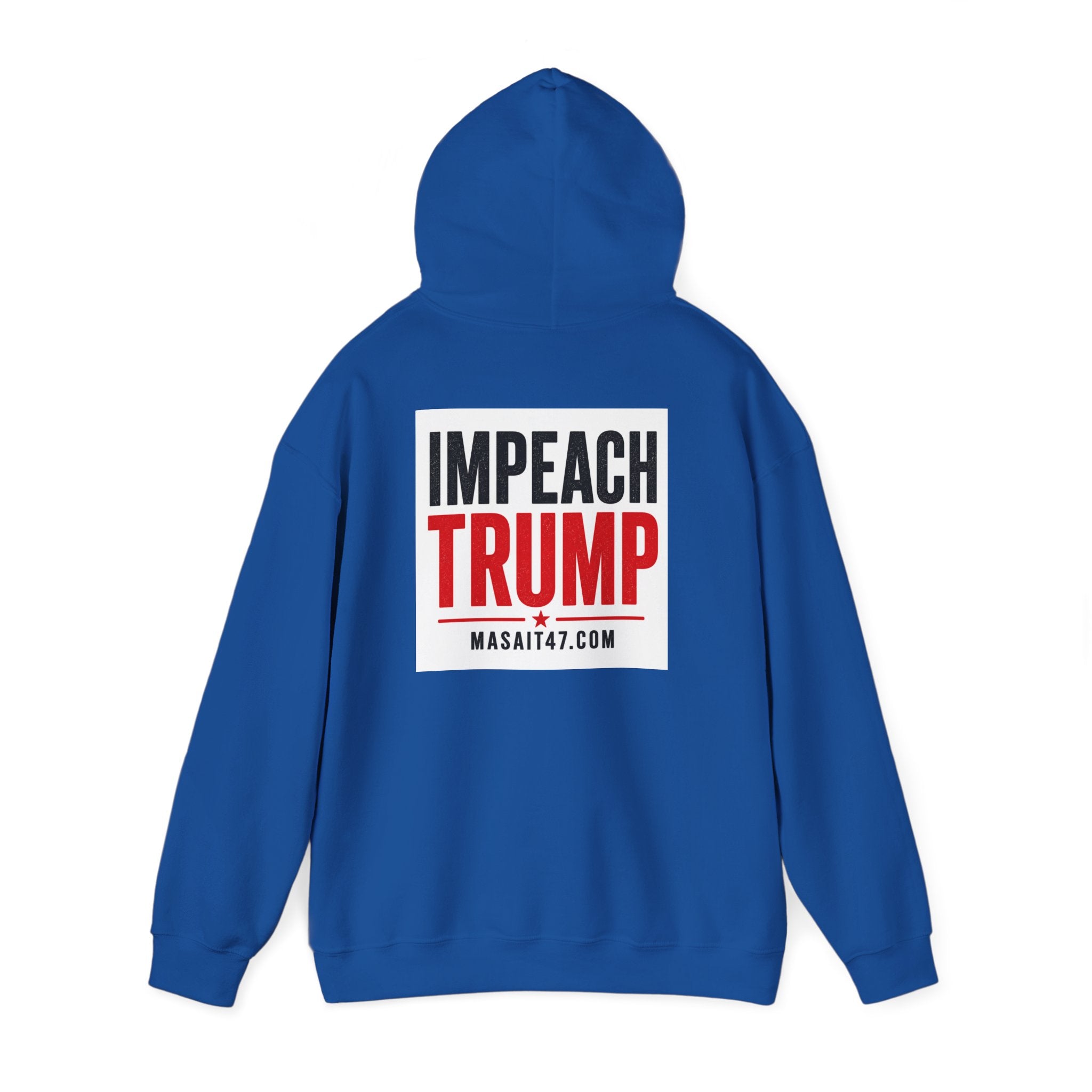 Impeach Trump Hoodie — MASAIT Classic Logo Hoodie