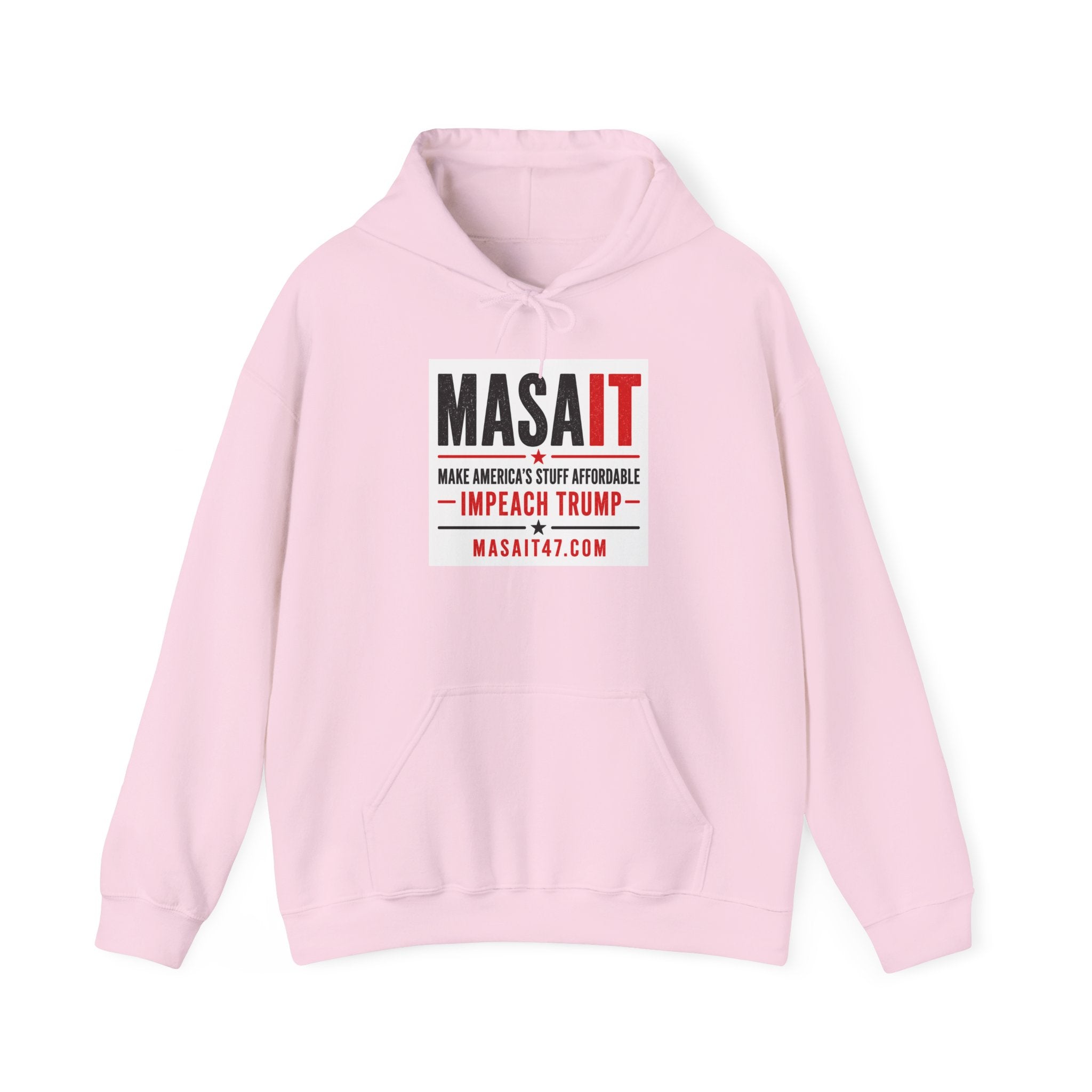 Impeach Trump Hoodie — MASAIT Classic Logo Hoodie