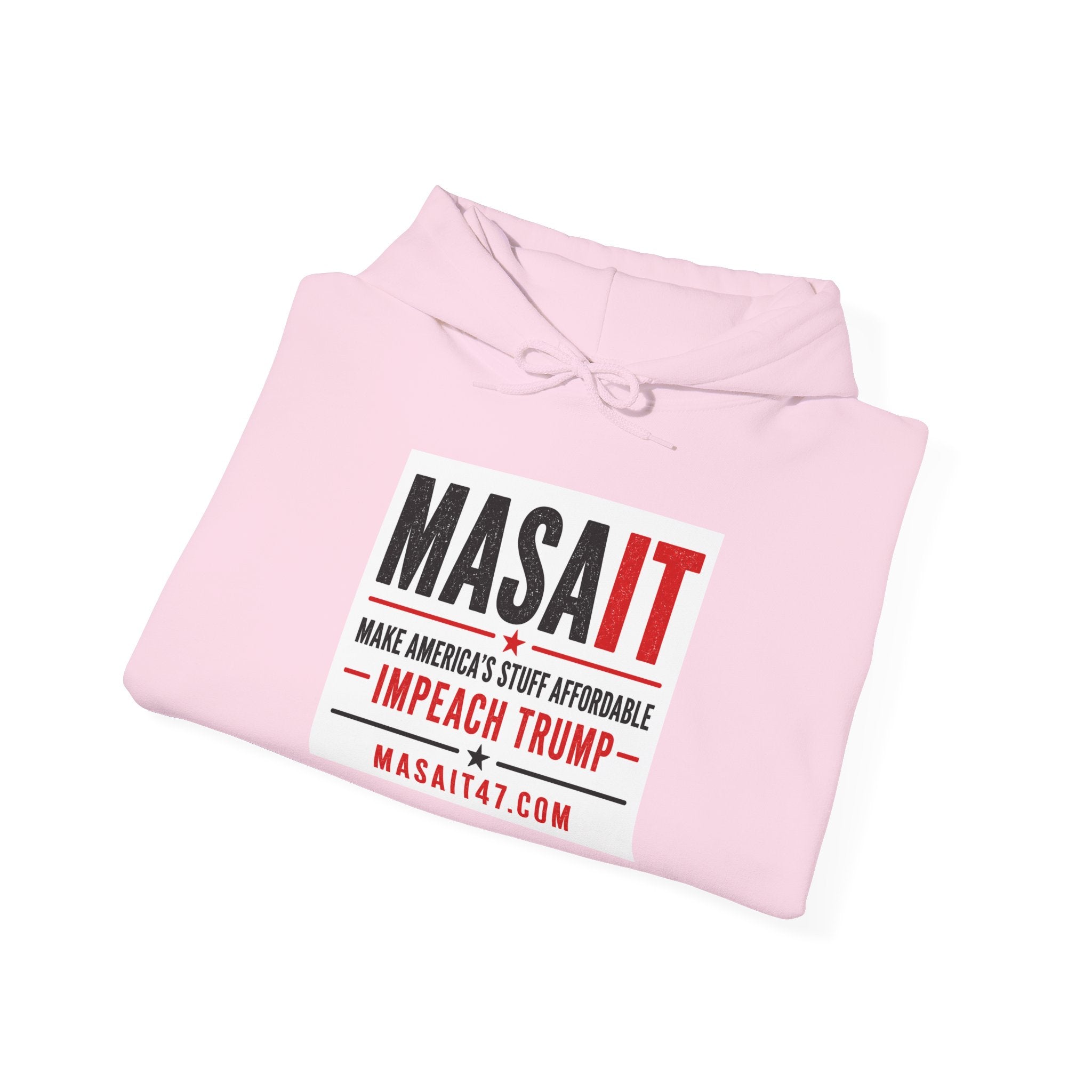 Impeach Trump Hoodie — MASAIT Classic Logo Hoodie