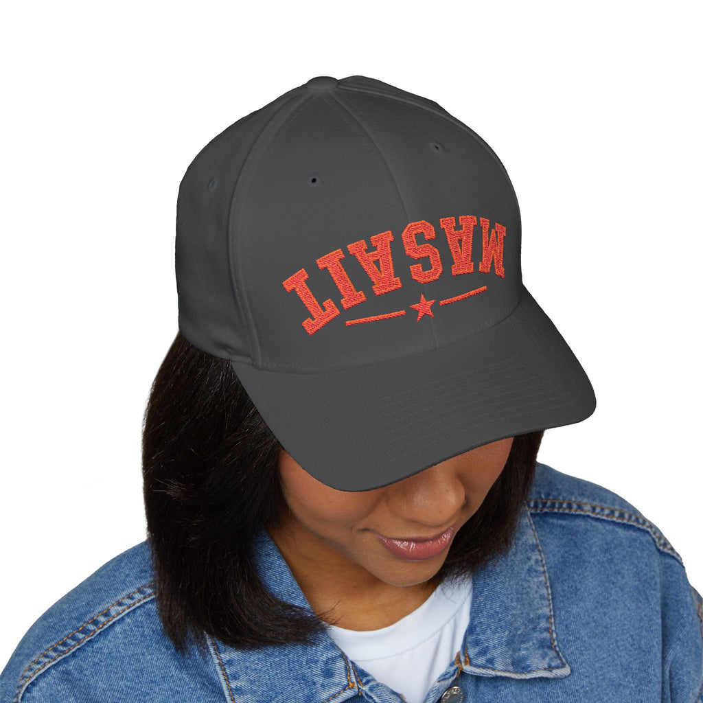 Stand out and support the movement with the official Upside Down MASAIT Baseball Hat