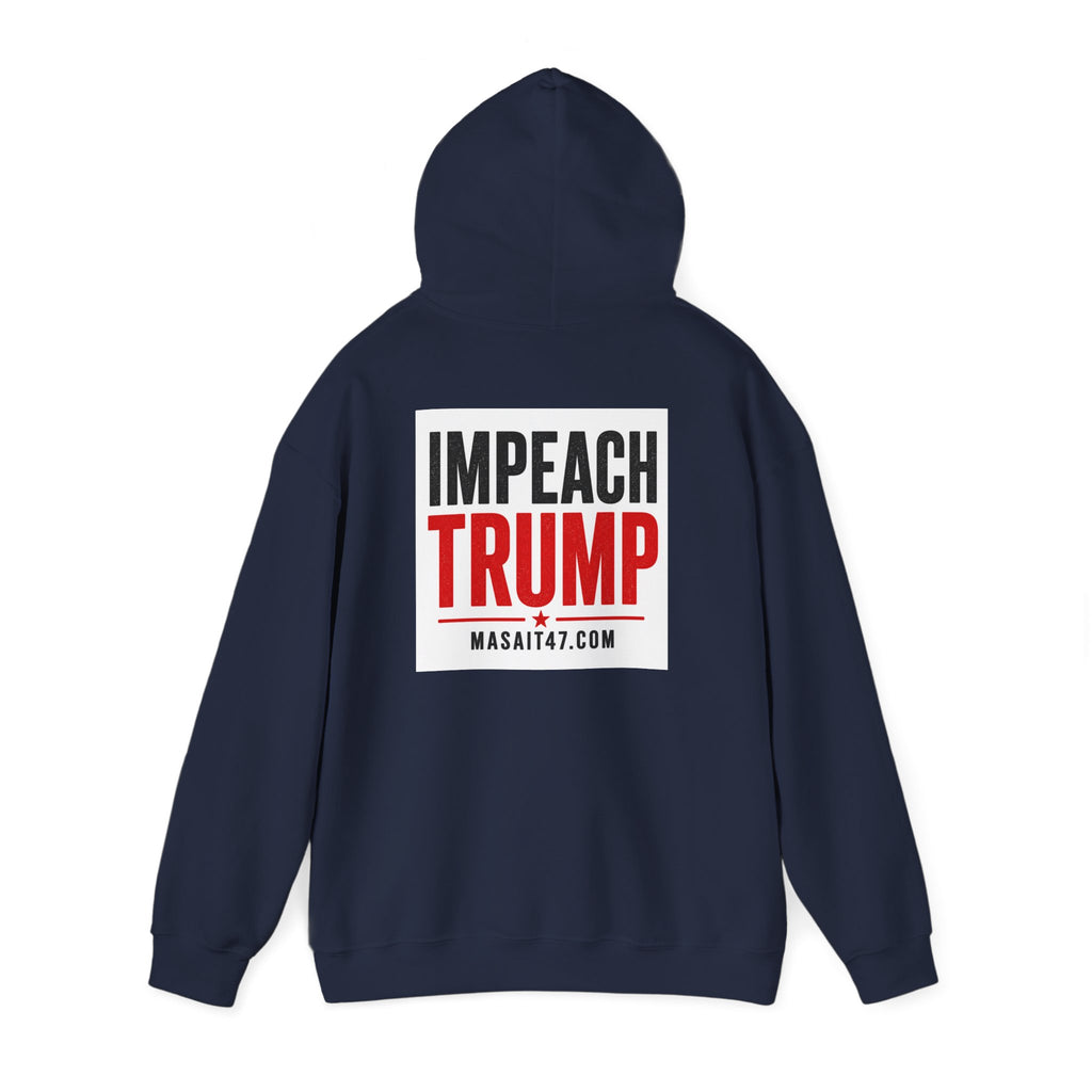Impeach Trump Hoodie — MASAIT Classic Logo Hoodie