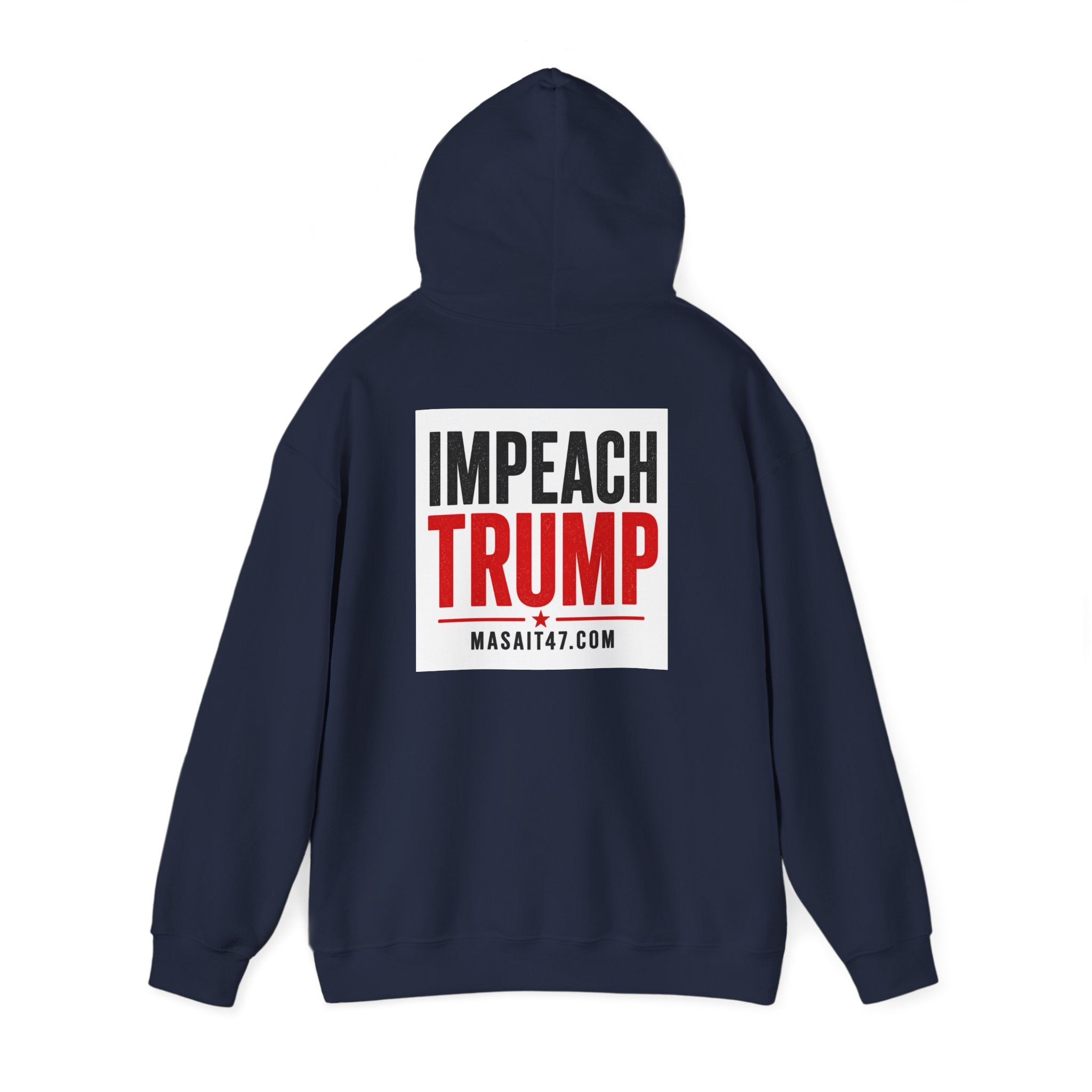 Impeach Trump Hoodie — MASAIT Classic Logo Hoodie